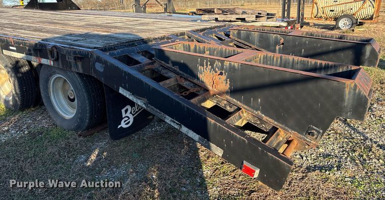 image for item OK9453 1996 Belshe DT235 equipment trailer