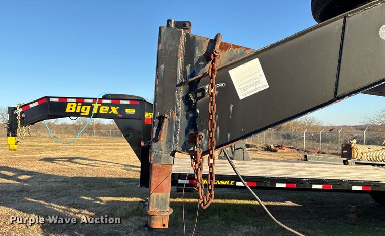 image for item OK9453 1996 Belshe DT235 equipment trailer