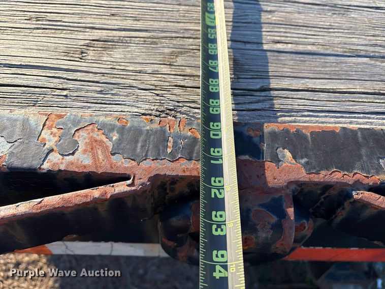 image for item OK9453 1996 Belshe DT235 equipment trailer