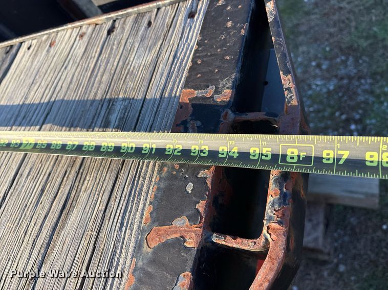 image for item OK9453 1996 Belshe DT235 equipment trailer