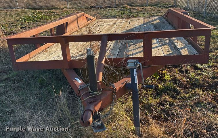 image for item OK9454 1992 G & G Utility trailer