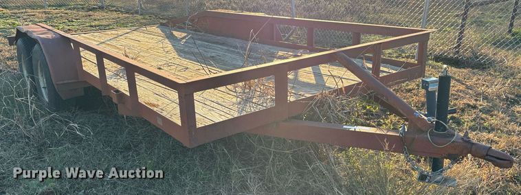 image for item OK9454 1992 G & G Utility trailer