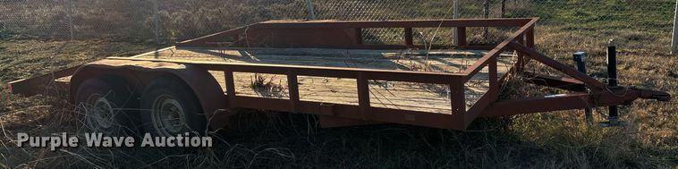 image for item OK9454 1992 G & G Utility trailer