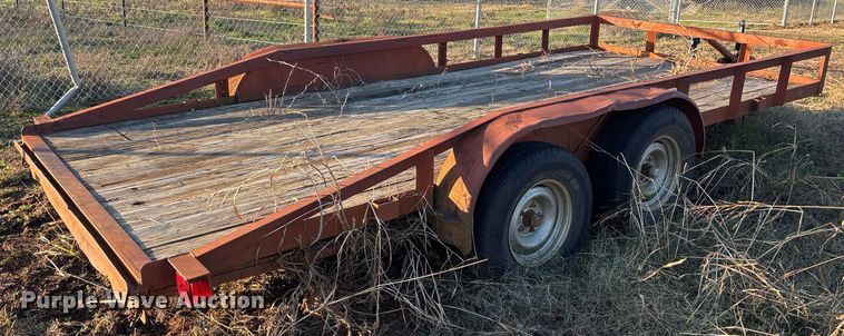 image for item OK9454 1992 G & G Utility trailer