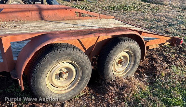 image for item OK9454 1992 G & G Utility trailer