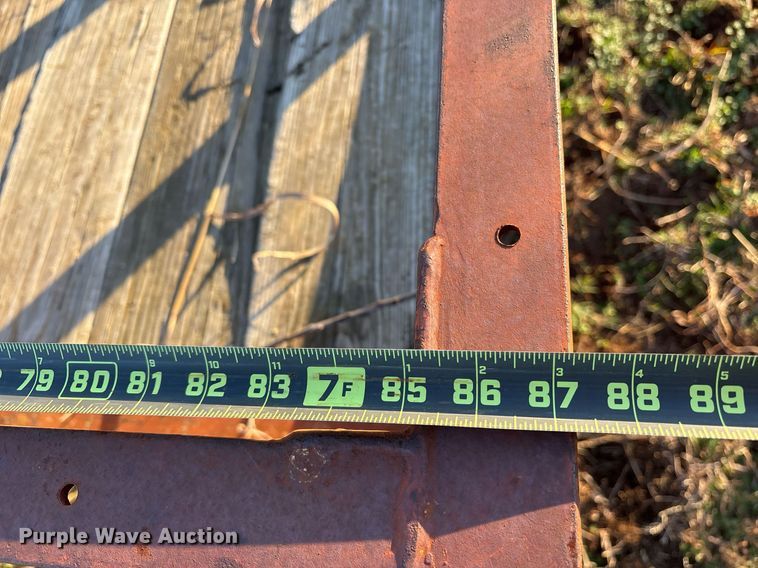 image for item OK9454 1992 G & G Utility trailer