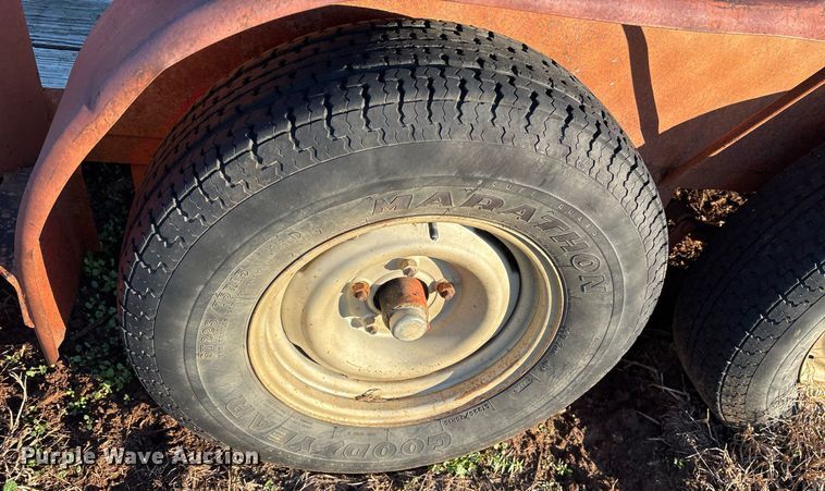 image for item OK9454 1992 G & G Utility trailer