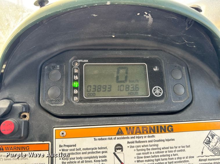 image for item DH9226 Yamaha Rhino 600 utility vehicle