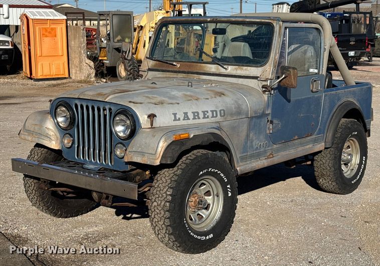 image for item DO0043 1984 American Motors Jeep Wrangler Laredo SUV