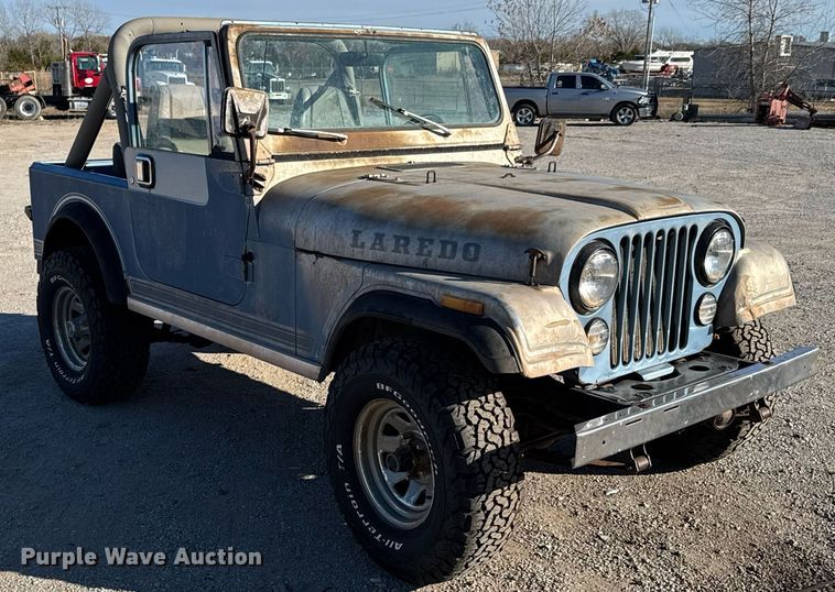 image for item DO0043 1984 American Motors Jeep Wrangler Laredo SUV