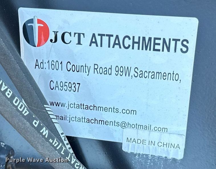 image for item DO0089 JCT Attachments skid steer concrete mixer