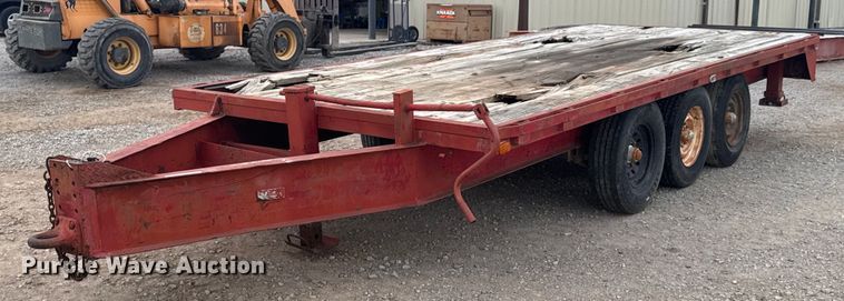 image for item DO0144 1989 Starlight flatbed trailer