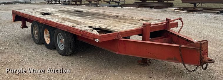image for item DO0144 1989 Starlight flatbed trailer