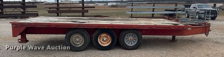 image for item DO0144 1989 Starlight flatbed trailer
