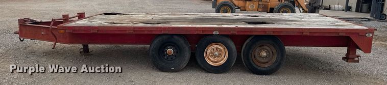image for item DO0144 1989 Starlight flatbed trailer