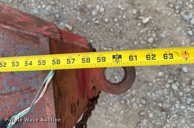 image for item DO0144 1989 Starlight flatbed trailer