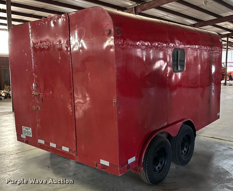 image for item DP6099 1998 John Penner enclosed cargo trailer
