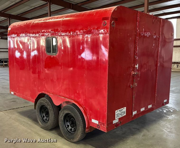 image for item DP6099 1998 John Penner enclosed cargo trailer
