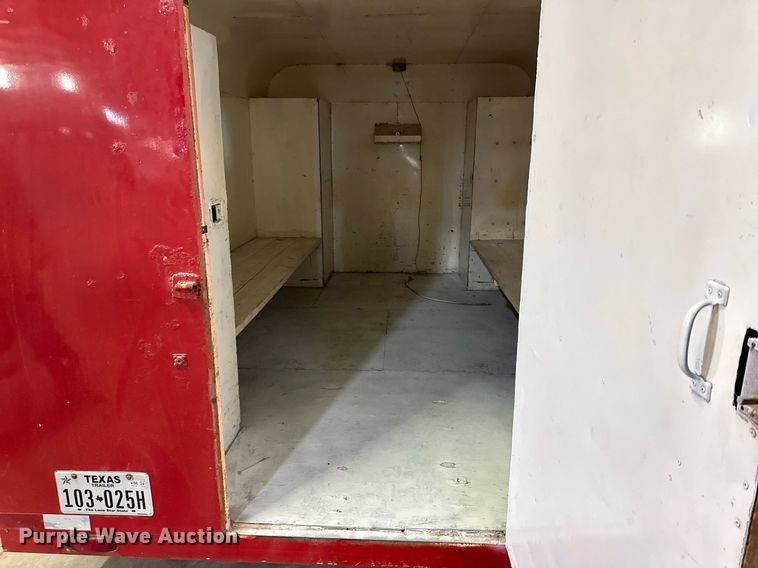 image for item DP6099 1998 John Penner enclosed cargo trailer