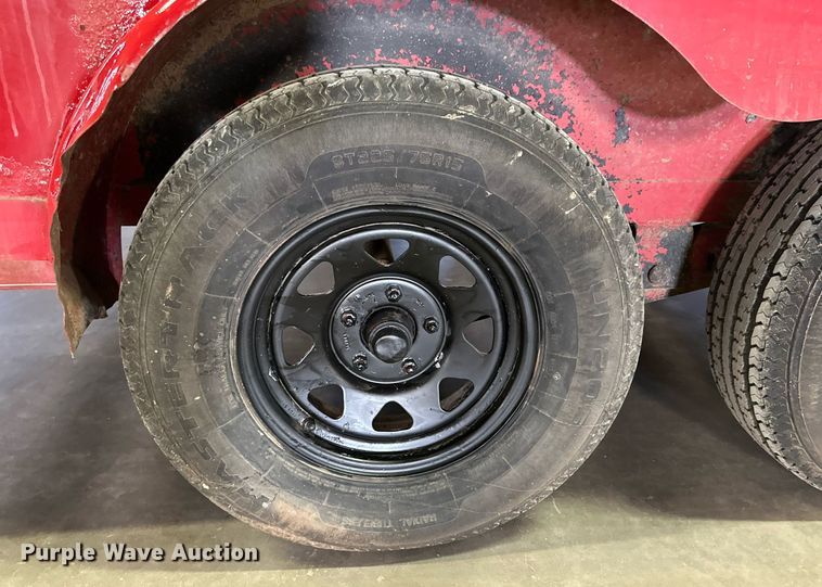 image for item DP6099 1998 John Penner enclosed cargo trailer