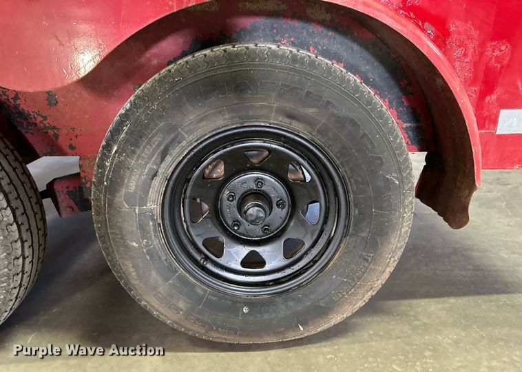 image for item DP6099 1998 John Penner enclosed cargo trailer