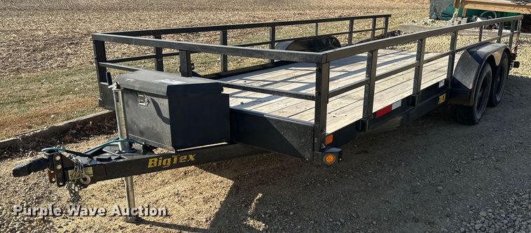 image for item DQ6523 2021 Big Tex 70CH equipment trailer