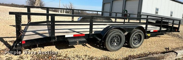 image for item DQ6523 2021 Big Tex 70CH equipment trailer