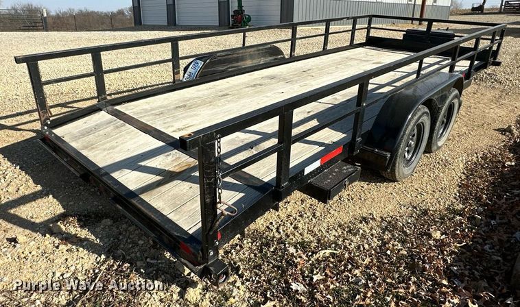 image for item DQ6523 2021 Big Tex 70CH equipment trailer