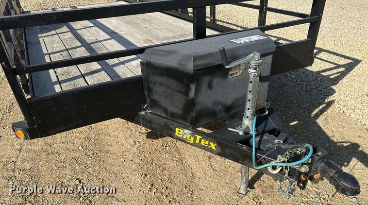 image for item DQ6523 2021 Big Tex 70CH equipment trailer