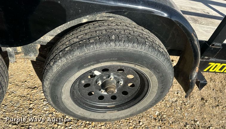 image for item DQ6523 2021 Big Tex 70CH equipment trailer