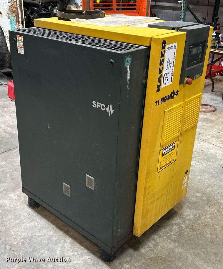 image for item DQ6563 2011 Kaeser  SFC11 air compressor