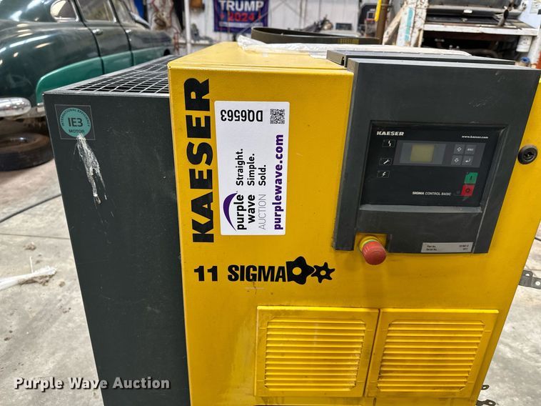 image for item DQ6563 2011 Kaeser  SFC11 air compressor