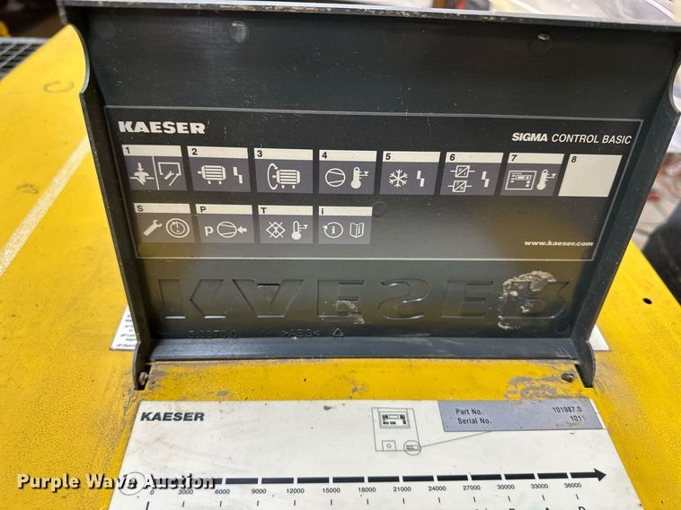image for item DQ6563 2011 Kaeser  SFC11 air compressor