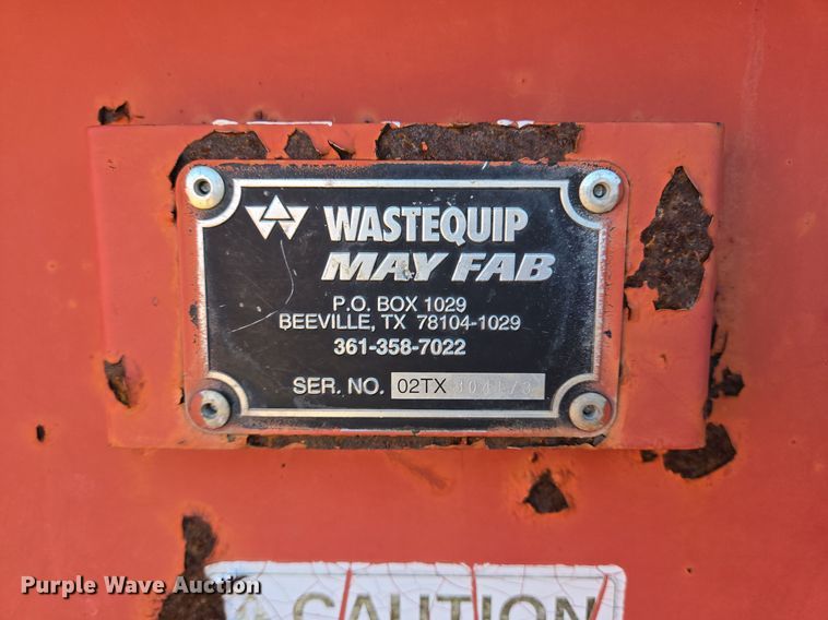 image for item DT5435 Roll-off container