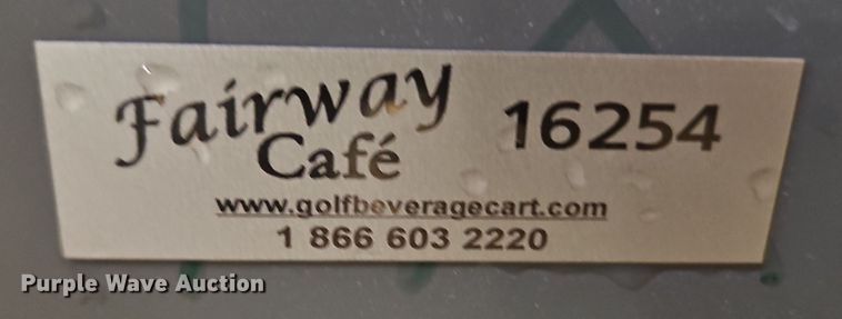 image for item DT7588 Fairway Cafe beverage cart slide-in