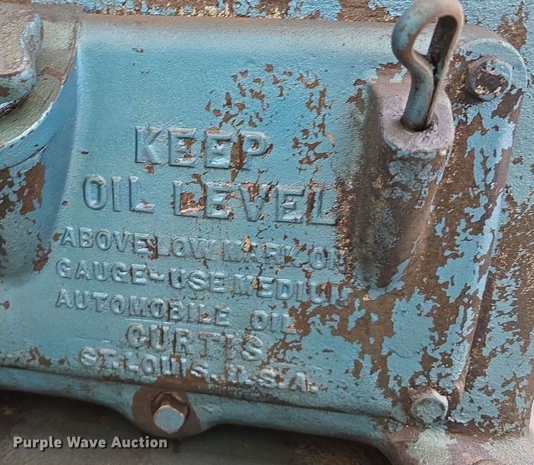 image for item DW3036 1964 Curtis MFG air compressor