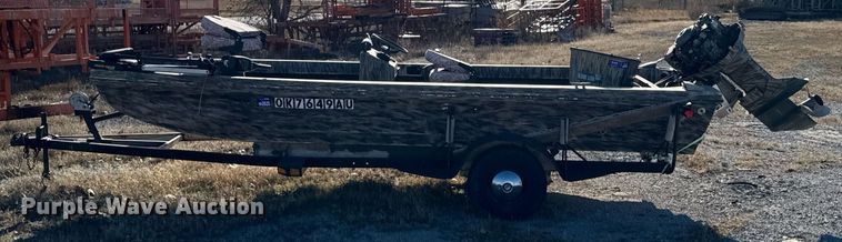 image for item DX1427 1975 Ranger Catfish Hunter boat