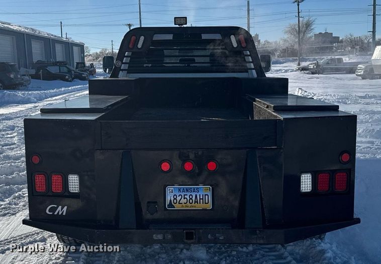 image for item DX3939 2011 Dodge Ram 5500 Crew Cab flatbed truck