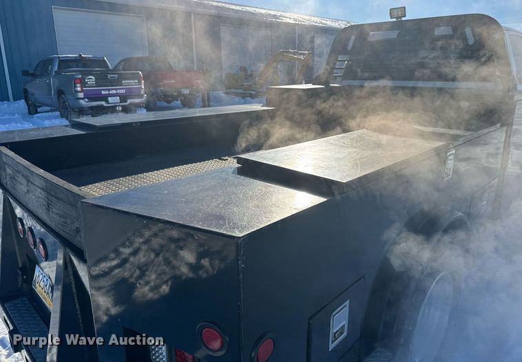 image for item DX3939 2011 Dodge Ram 5500 Crew Cab flatbed truck