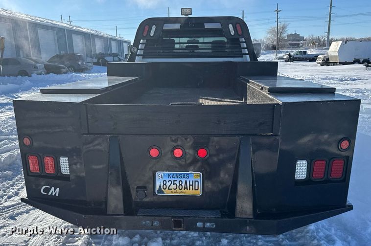 image for item DX3939 2011 Dodge Ram 5500 Crew Cab flatbed truck