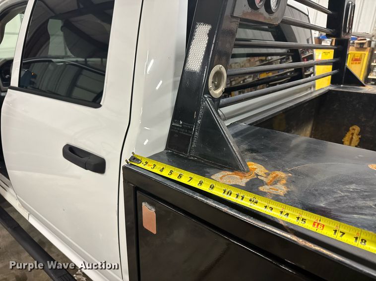 image for item DX3939 2011 Dodge Ram 5500 Crew Cab flatbed truck