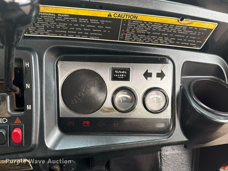 image for item EG2365 2008 Kubota RTV900 utility vehicle