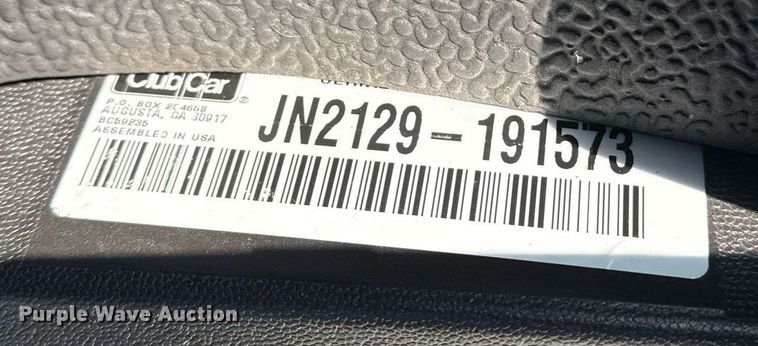 image for item EG2400 2021 Club Car golf cart