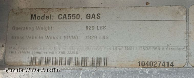 image for item EG2427 2014 Club Car Carryall 550 golf cart