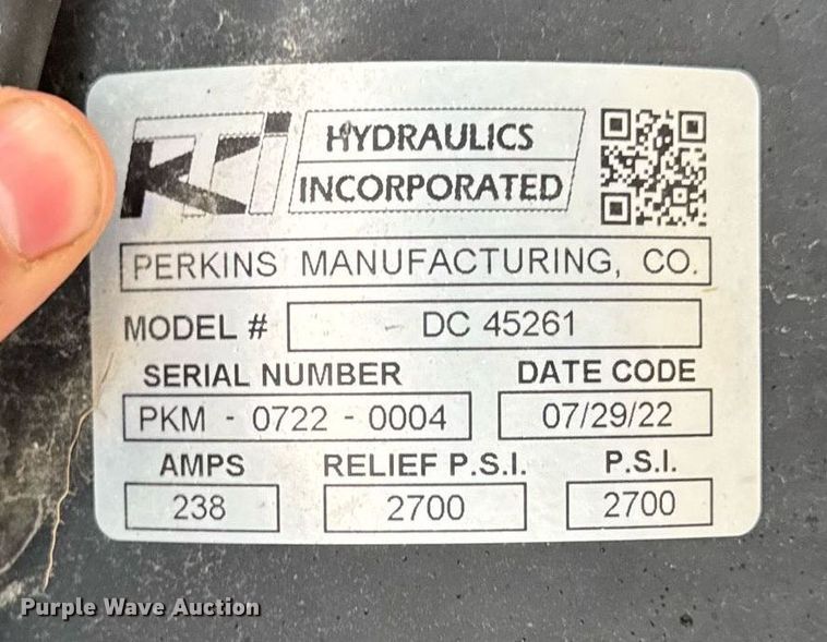 image for item EG7109 Perkins refuse slide in