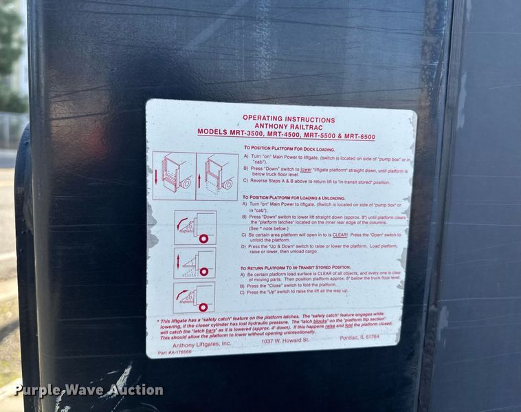 image for item EI4094 2015 International DuraStar 4300 refrigerated truck