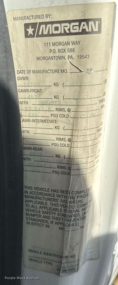 image for item EI4094 2015 International DuraStar 4300 refrigerated truck