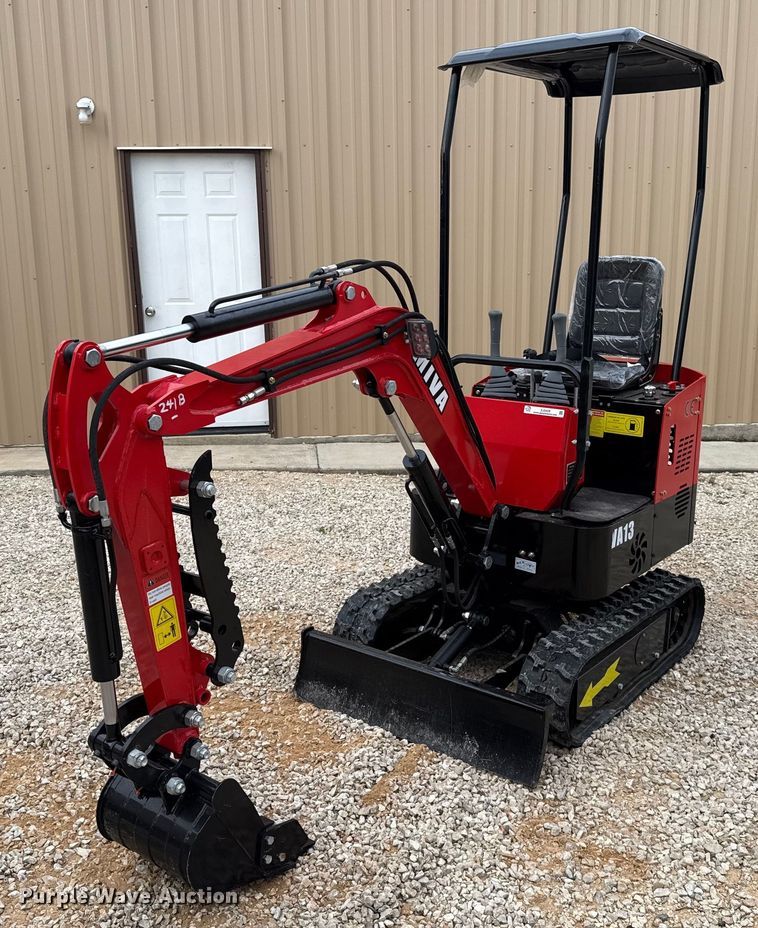 image for item EJ3429 2024 Miva VA13 mini excavator