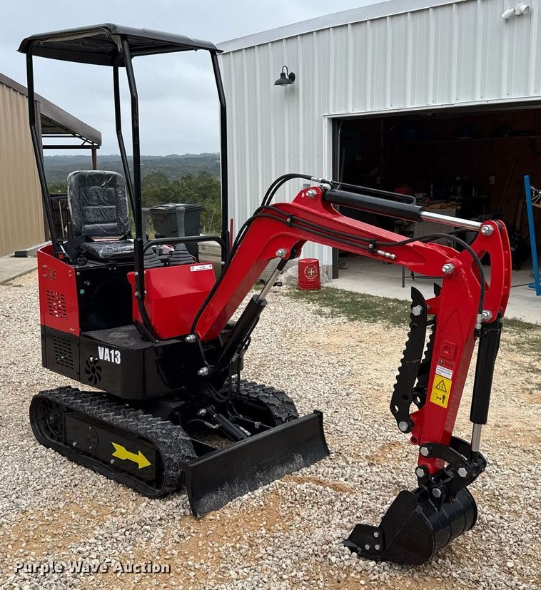 image for item EJ3429 2024 Miva VA13 mini excavator