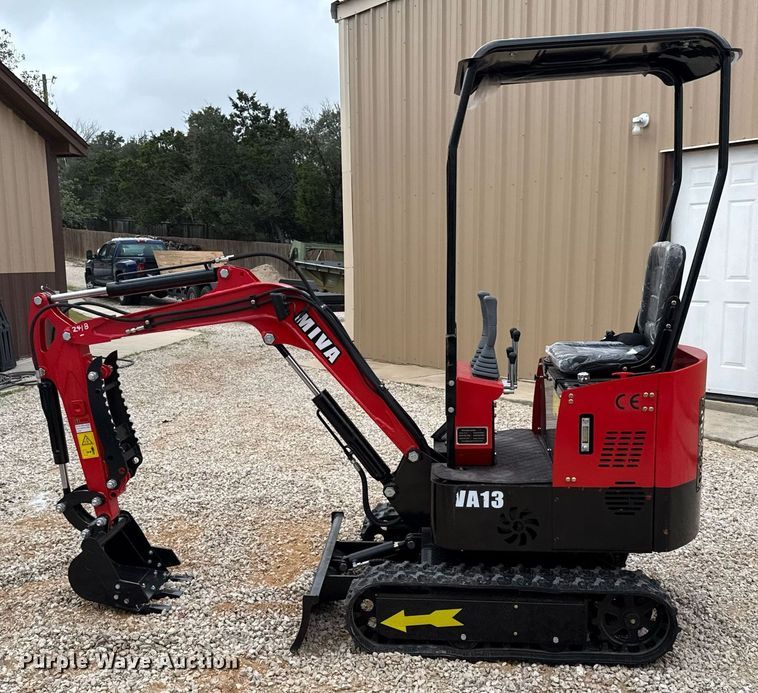image for item EJ3429 2024 Miva VA13 mini excavator